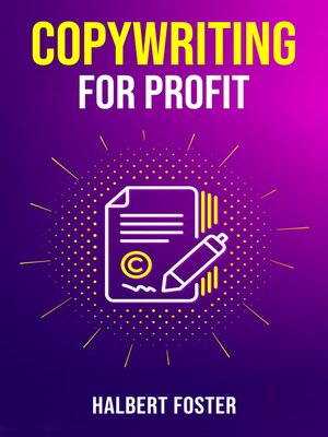 cover image of COPYWRITING FOR PROFIT